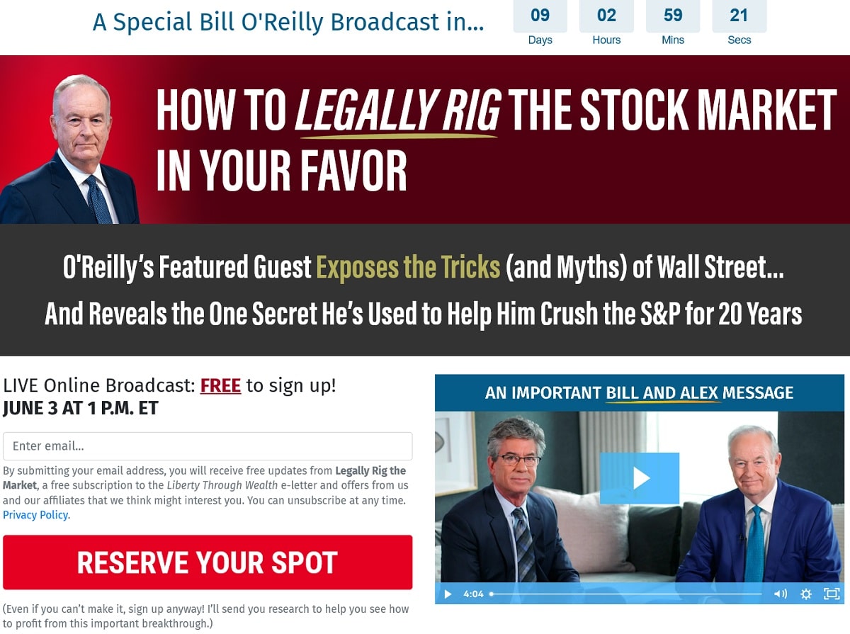 How to Legally Rig the Market In Your Favor – A FREE Online Event