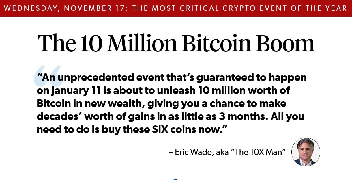 The 10 Million Bitcoin Boom