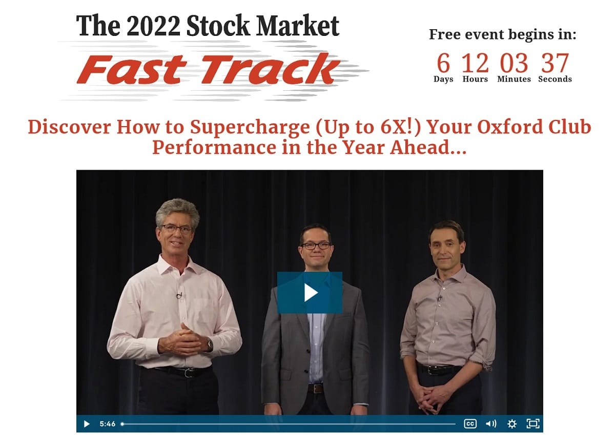 The 2022 Stock Market Fast Track Event