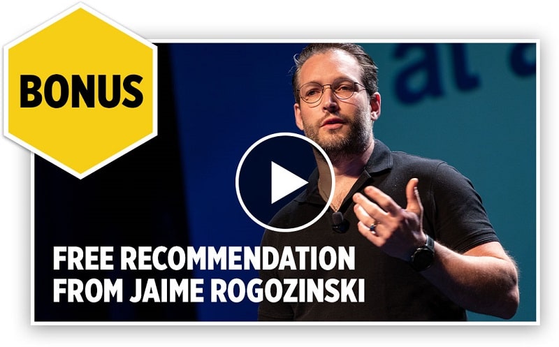 Free recommendation from Jaime Rogozinski