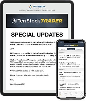 TenStockTrader Special Updates