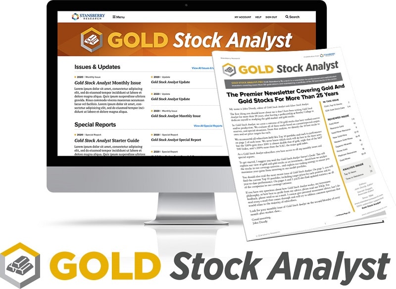 One Full Year of Gold Stock Analyst