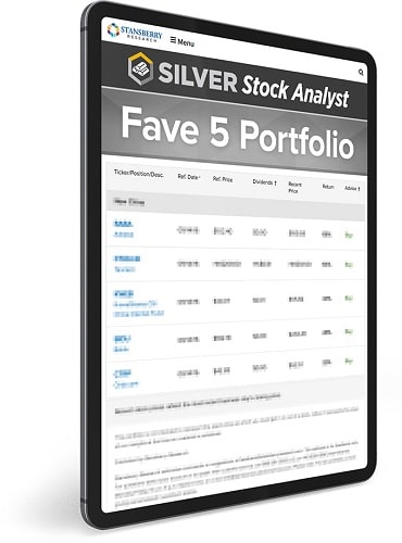 The Silver Stock Analyst Fave 5 Portfolio