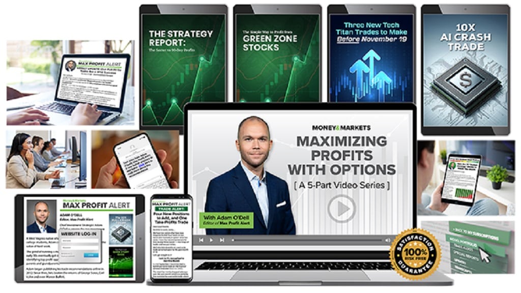 adam o'dell's max profit alert