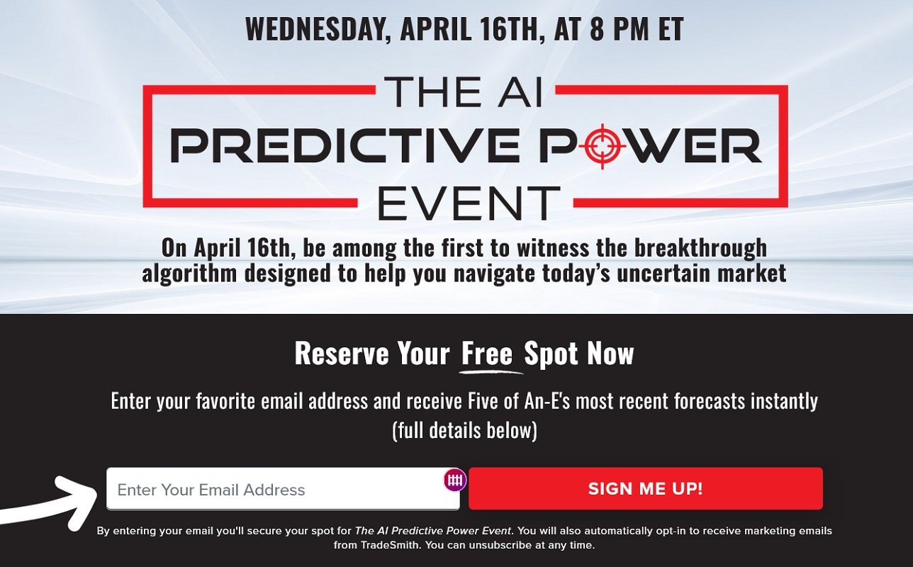 the ai predictive power event april25