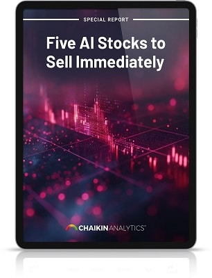 chaikin powertactics five ai stocks to sell immediately