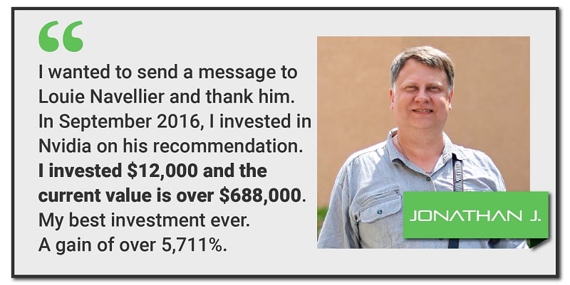 Jonathan’s thank you to Louis