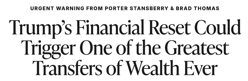 Trump Financial Reset