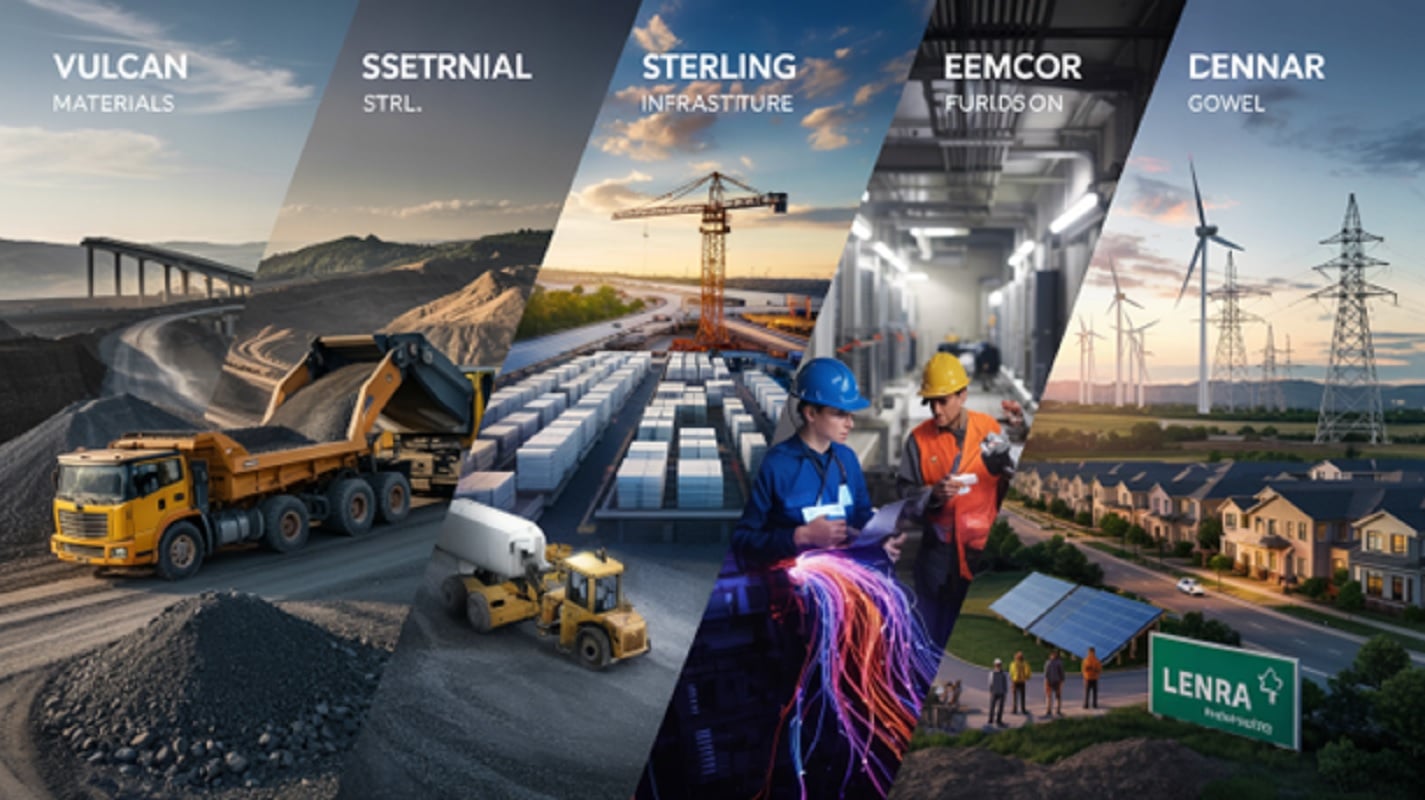 top 5 construction stocks