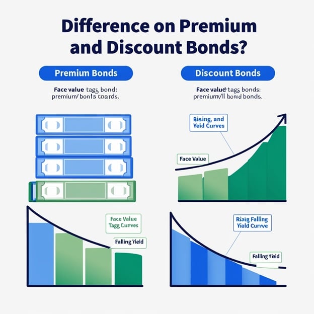 key differences between premium and discount bonds