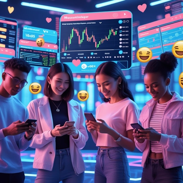 pros and cons of social trading for gen z