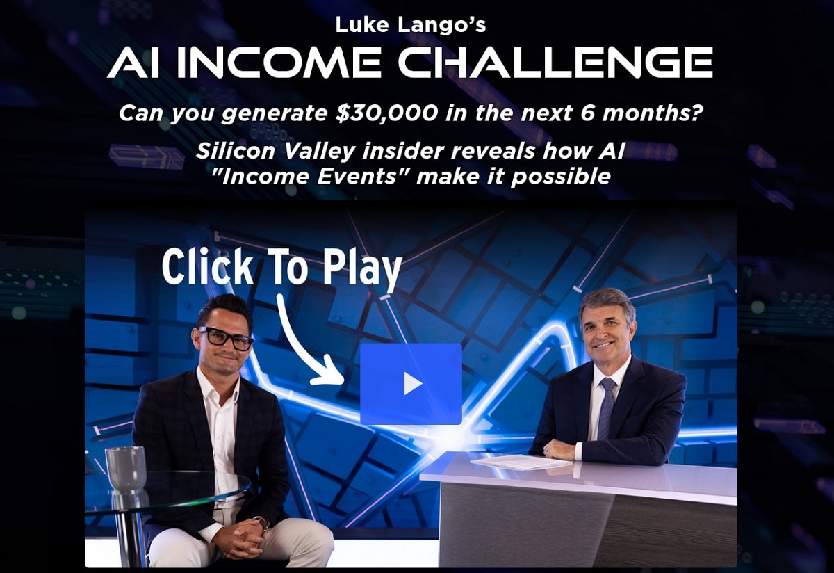 luke lango ai income challenge review