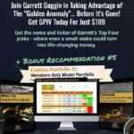 garrett goggin golden portfolio iv buffett indicator