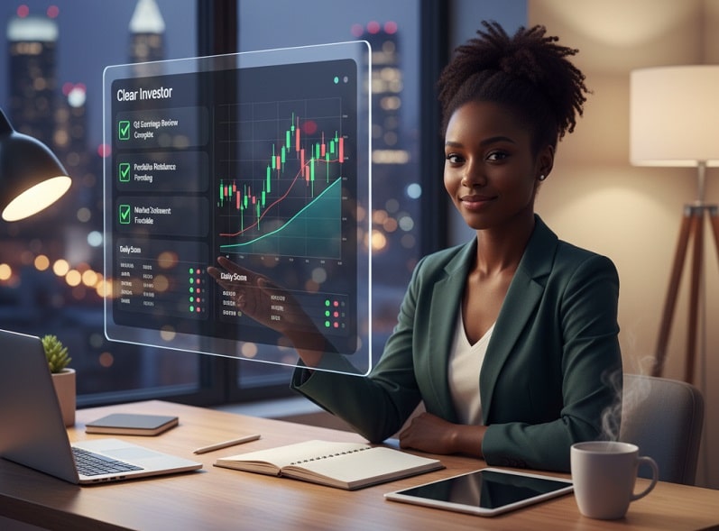 step by step stocks research flow