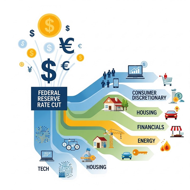 stocks poised to benefit from the fed’s rate cut in 2025 copy