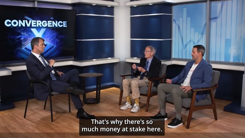 george gilder and ian king convergence x presentation