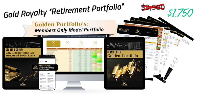 gold royalty retirement portfolio
