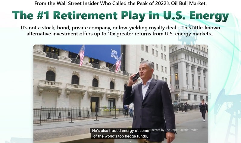 larry benedict the #1 retirement play in u.s energy interview