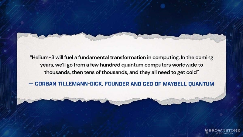 q ai and the need for helium 3