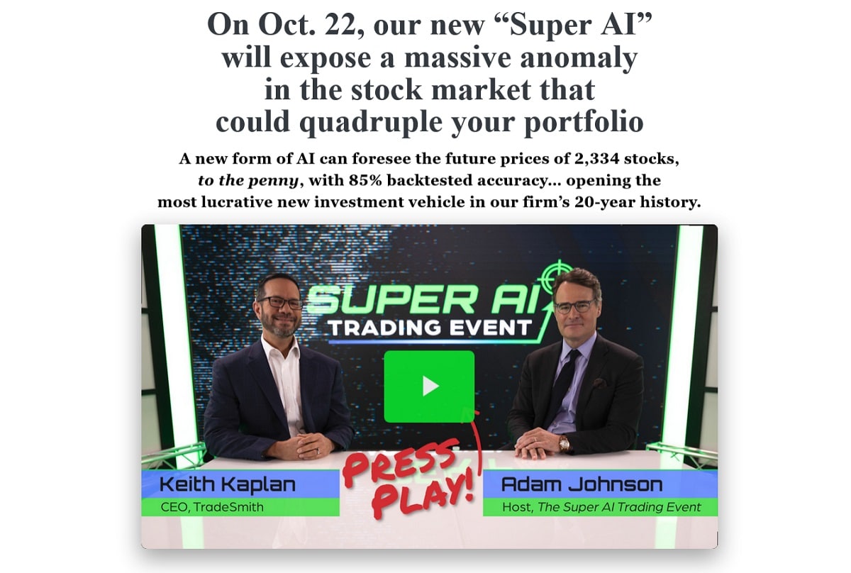 the ai super portfolio review tradesmith timegpt 5 stocks