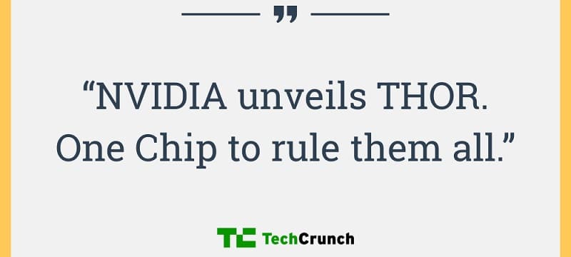 nvidia unveils thor