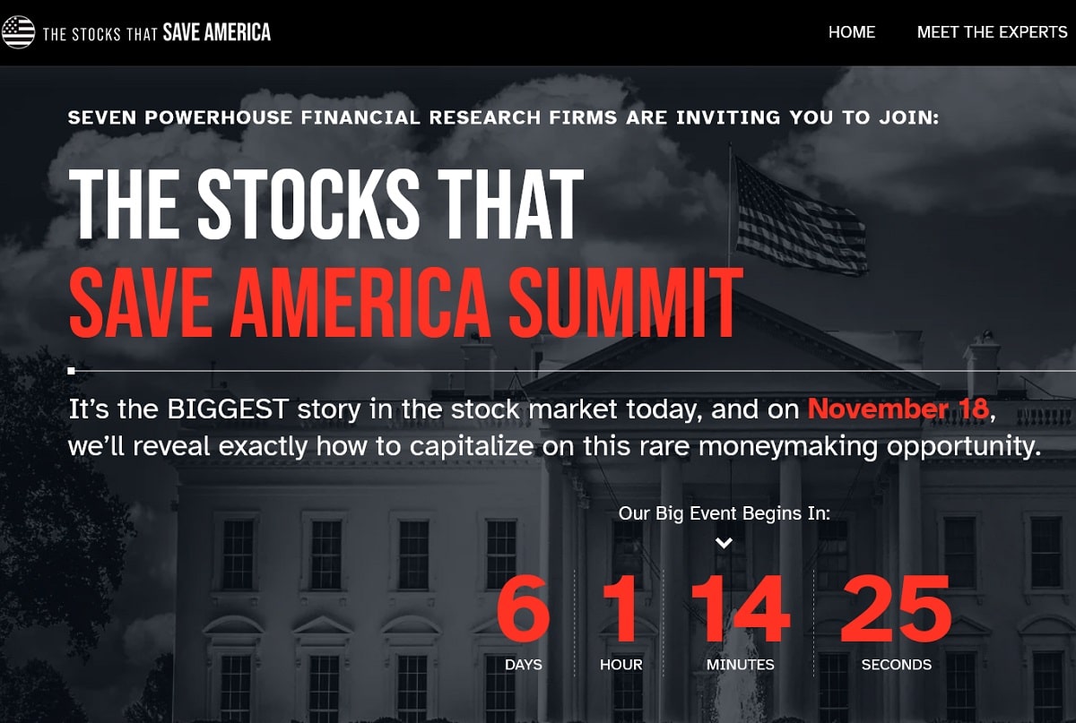 the stocks that save america