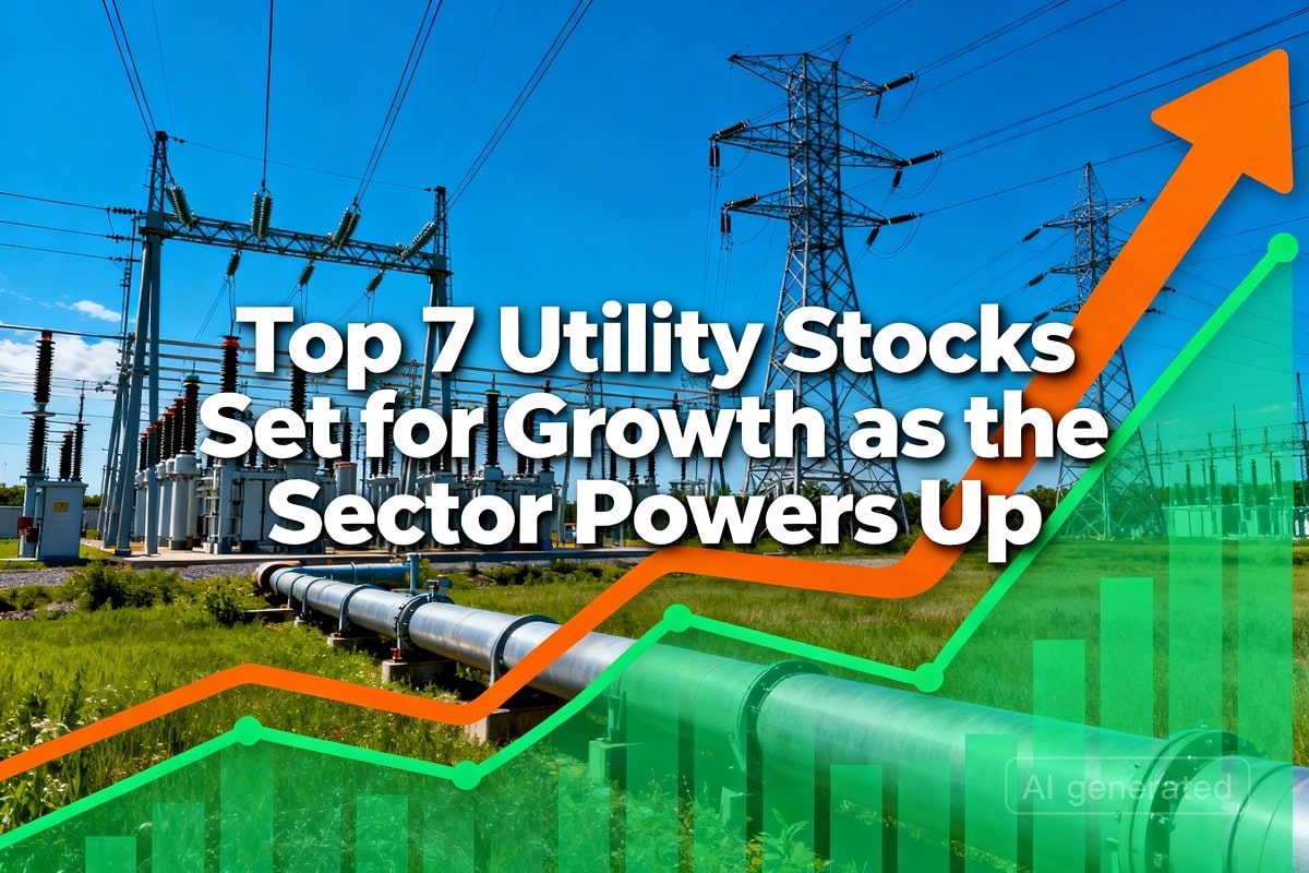 top 7 utility stocks set for growth as the sector powers up