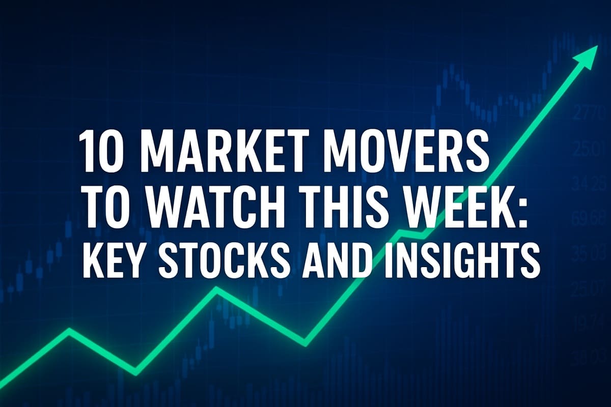 10 market movers to watch this week