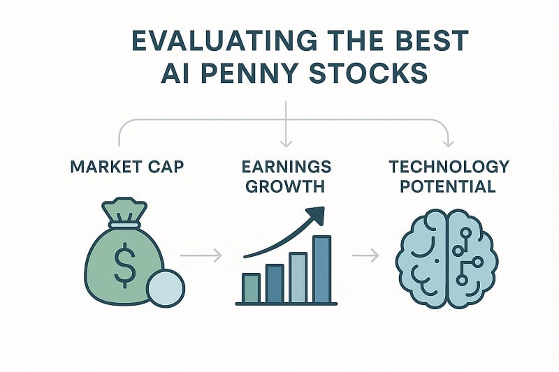 evaluating the best ai penny stocks
