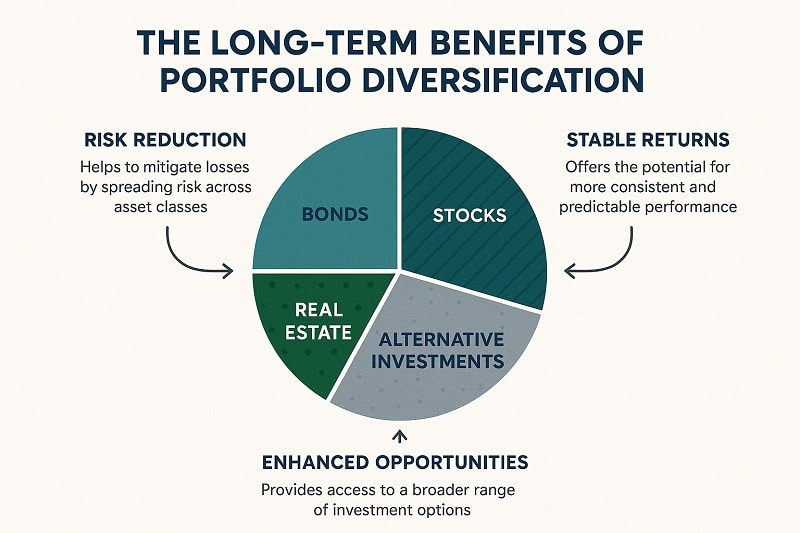long term benefits for portfolio diversification