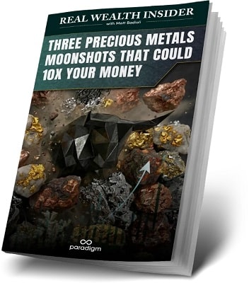 three precious metals moonshots that could 10x your money