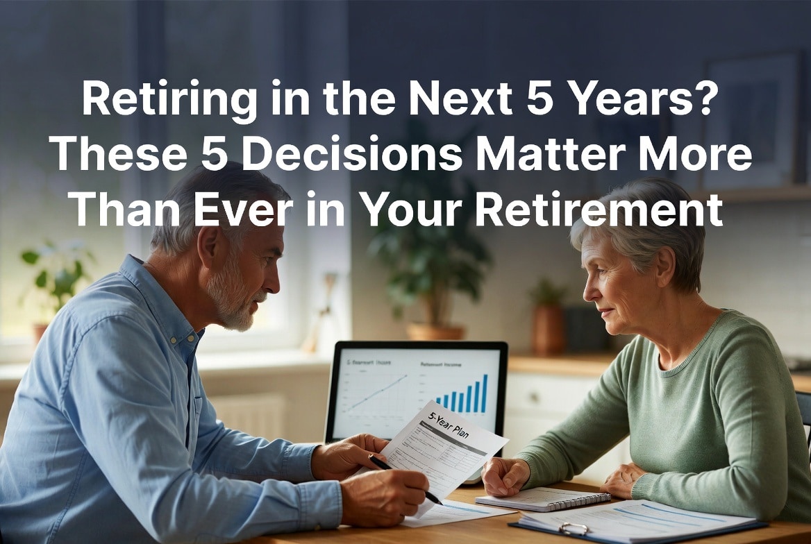 5 key retirement decisions if you plan to retire in 5 years