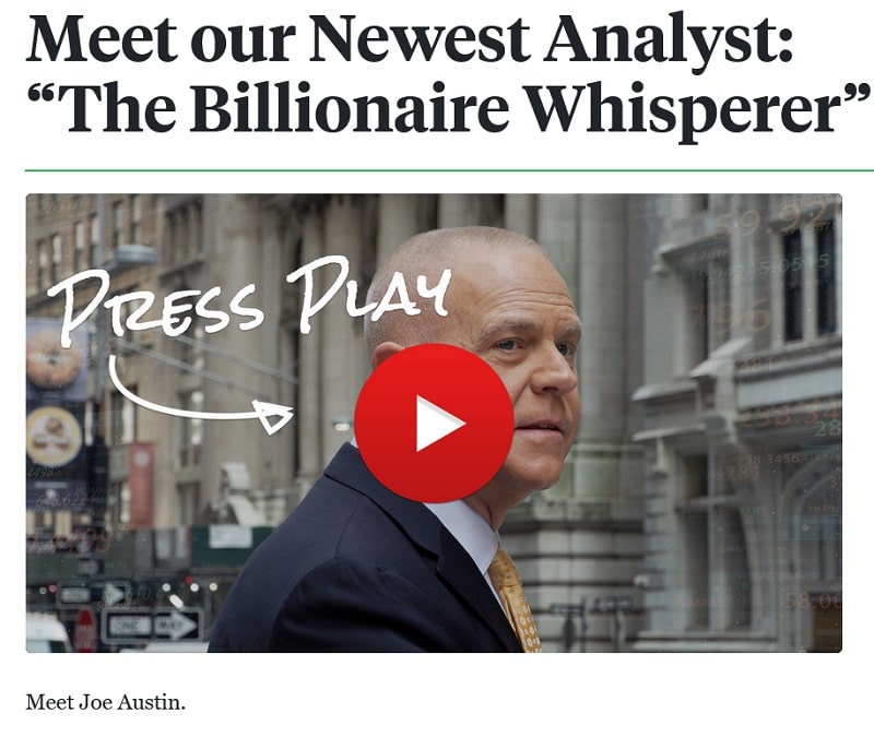 joe austin breakthrough investor