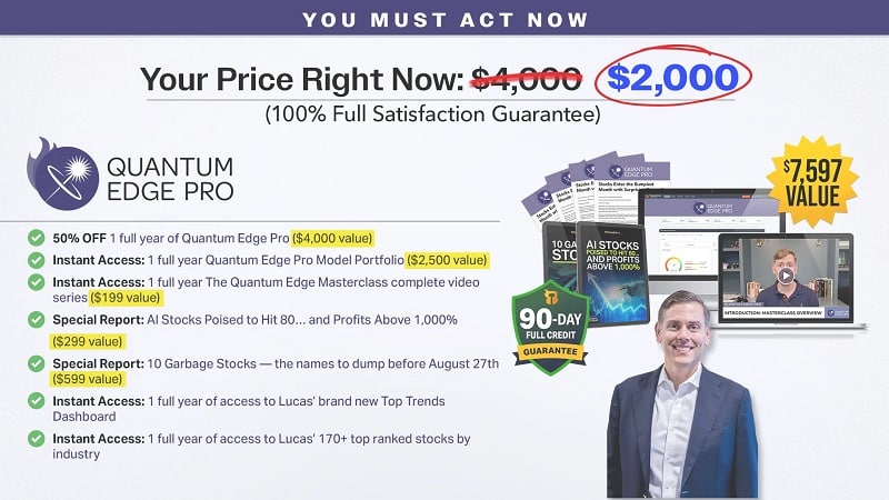 lucas downey’s quantum edge pro discount offer