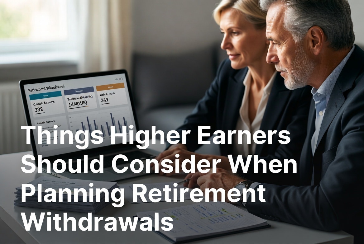 things higher earners should consider when planning retirement withdrawals