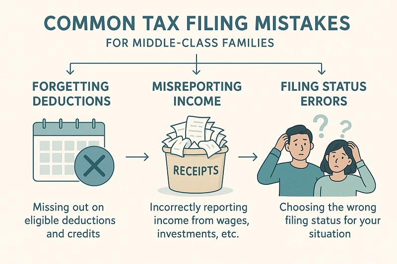 common tax filing mistakes
