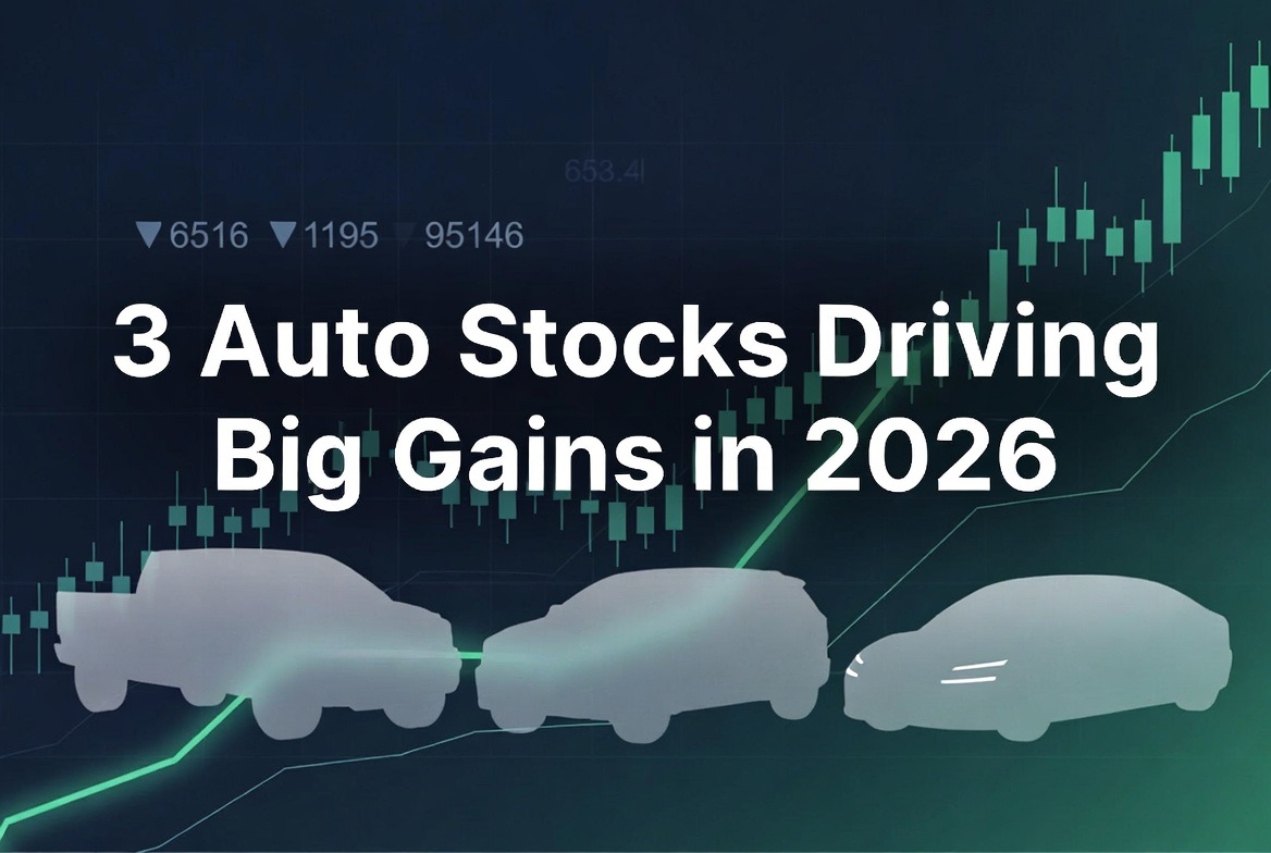 3 auto stocks driving big gains in 2026