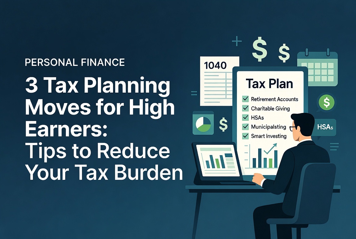 3 tax planning moves for high earners