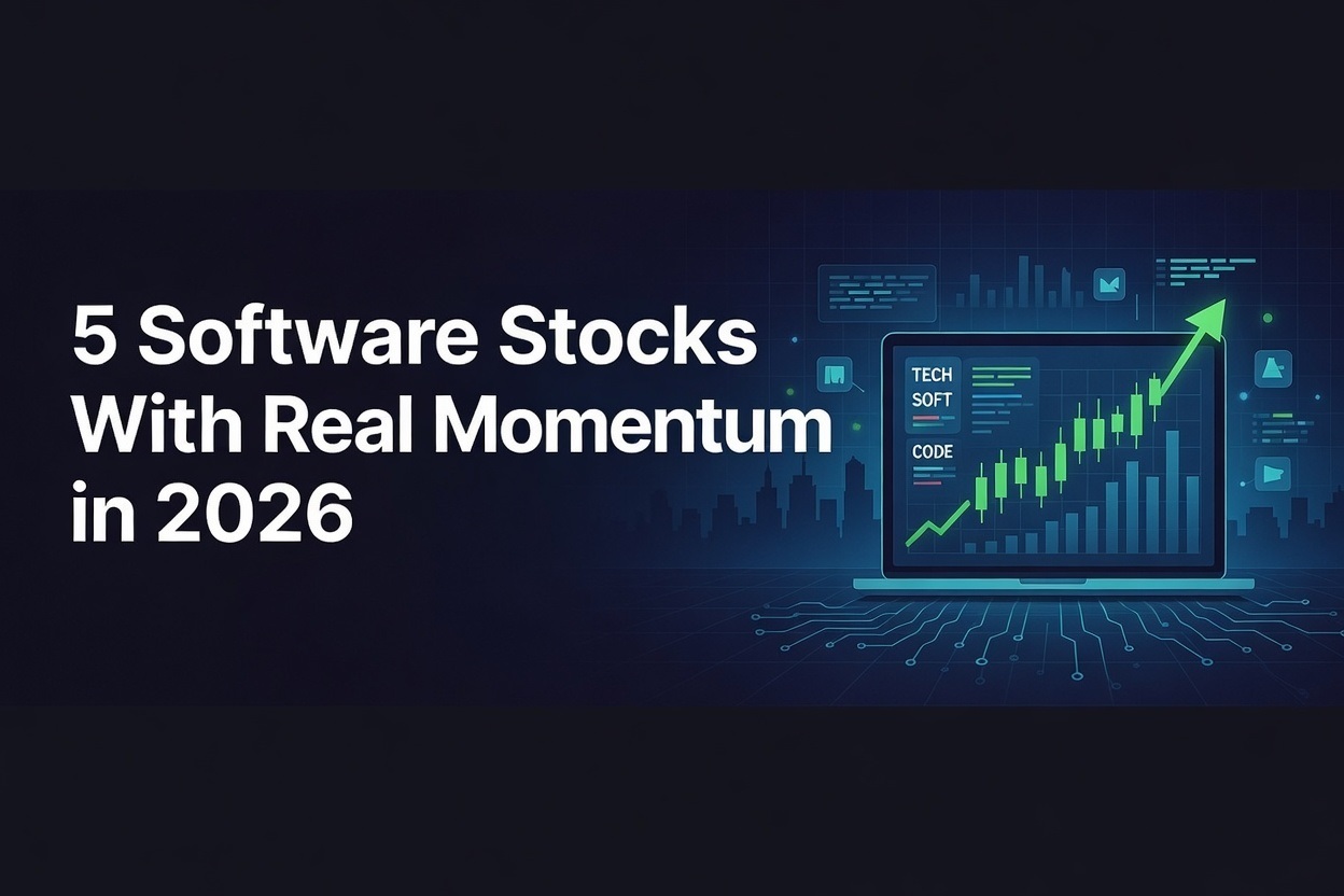 5 software stocks with real momentum in 2026