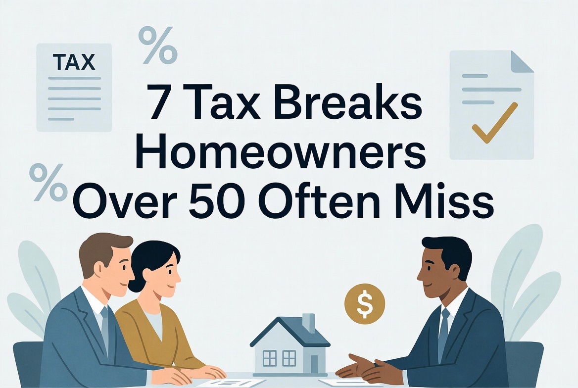 7 tax breaks homeowners over 50 often miss