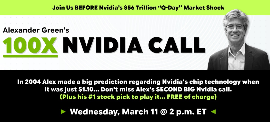 alexander green's 100x nvidia call
