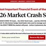 greg diamond prediction 2026 market crash summit forecast