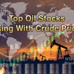 top oil stocks rising with crude prices