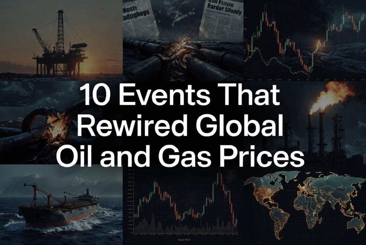 10 events that rewired global oil and gas prices