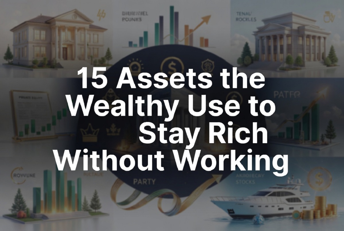 15 assets the wealthy use to stay rich without working