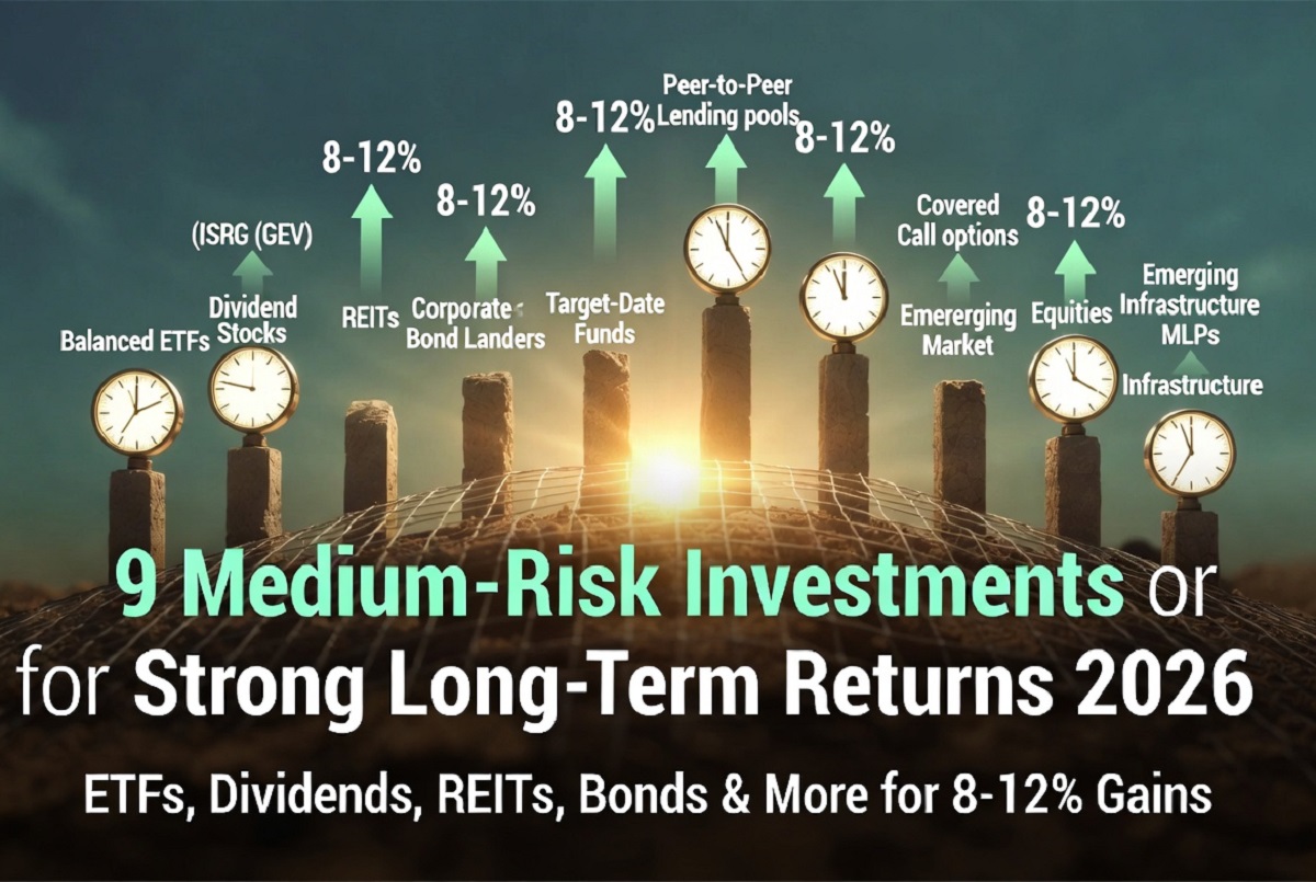 9 medium risk investments for strong long term returns 2026