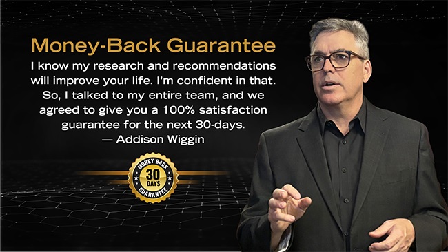 addison wiggin’s grey swan money back guarantee