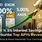 best 5% interest savings accounts