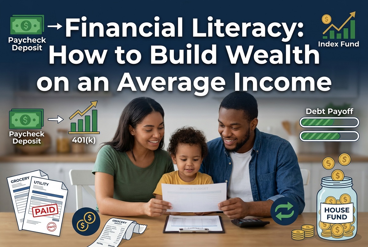 financial literacy how to build wealth on an average income
