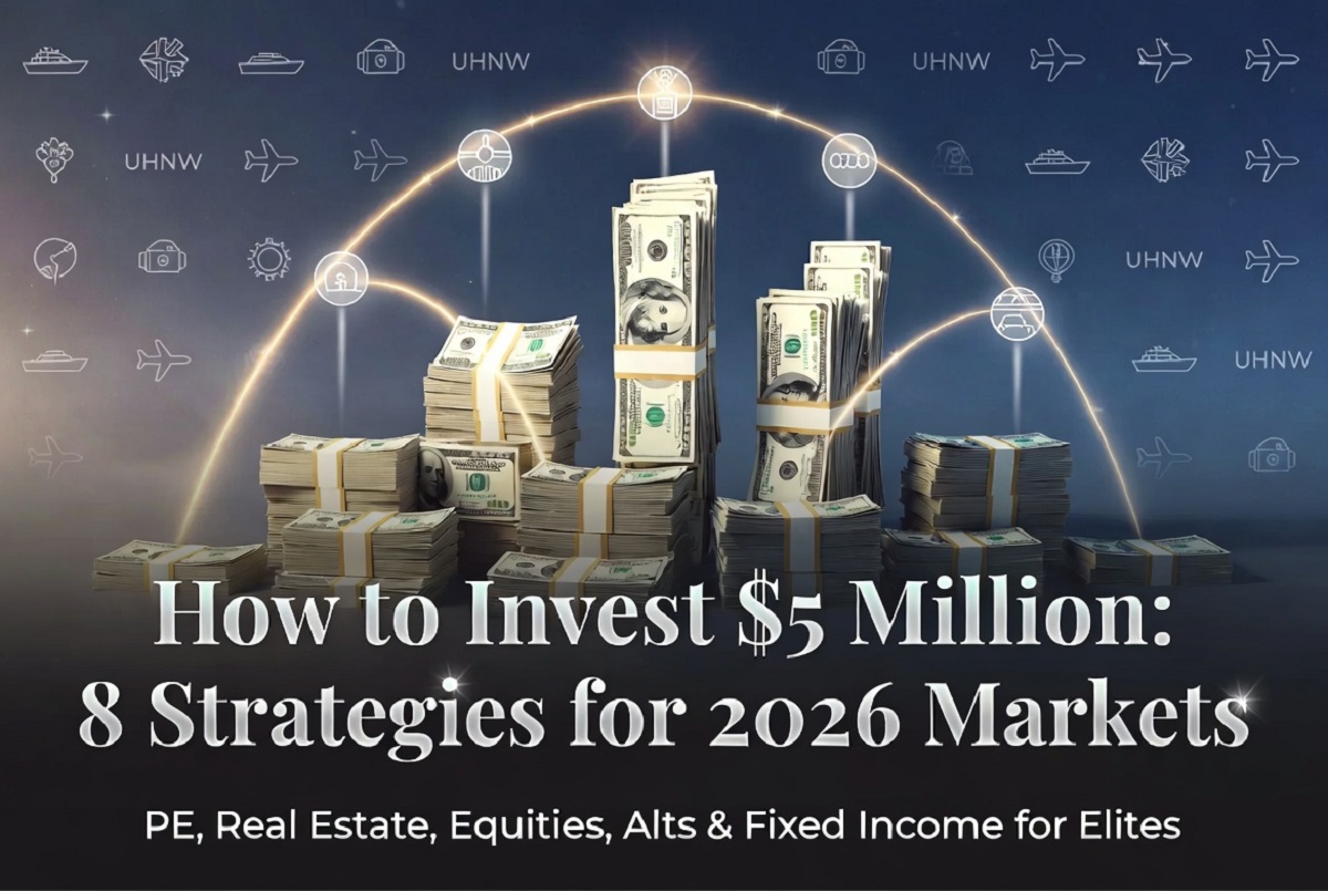 how to invest $5 million 8 strategies for 2026 markets